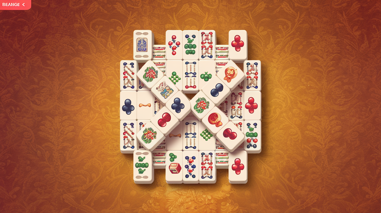 A mahjong solitaire player strategizing without using the hint feature, representing intentional skill building