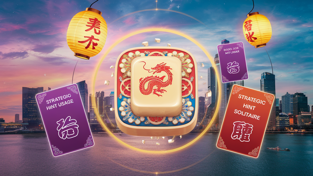 Strategic hint usage in online mahjong solitaire: balancing assistance with skill development